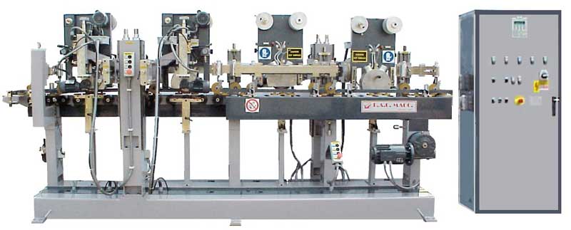4 HEADS - INDEPENDENT AUTOMATIC HOT STAMPING FOIL MACHINE - DC4T/PVC
