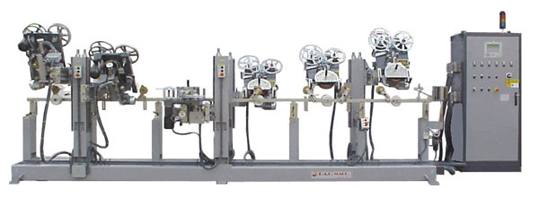 6 HEADS - IN- LINE AUTOMATIC HOT STAMPING FOIL MACHINE - DC6/PVC